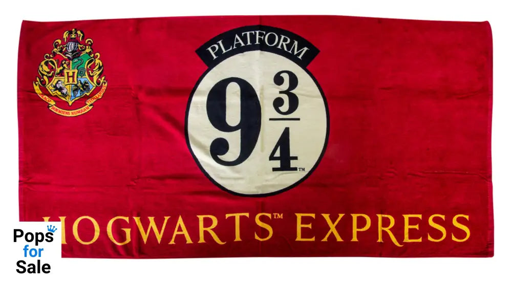 Harry Potter: Platform 9 3/4 Bath/Beach Towel