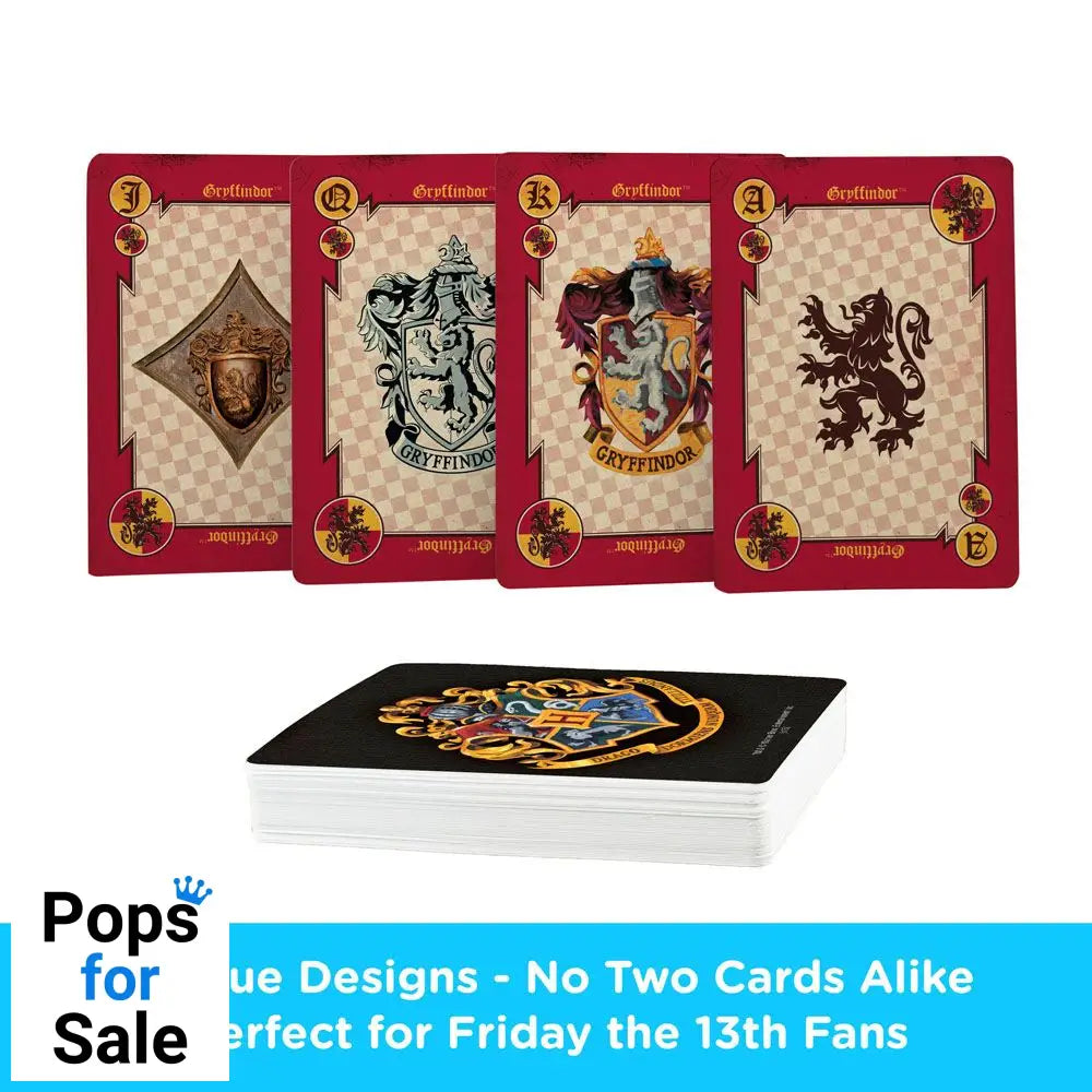 Harry Potter Playing Cards Crests