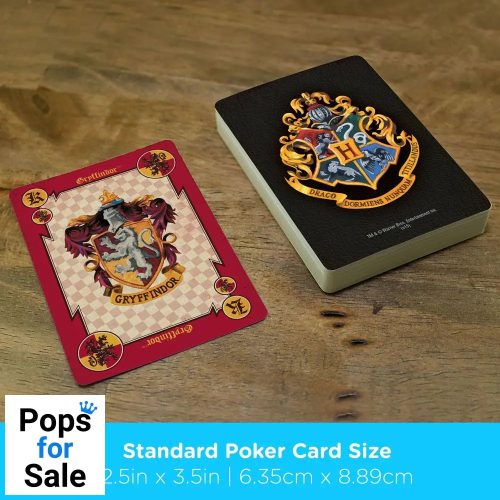 Harry Potter Playing Cards Crests