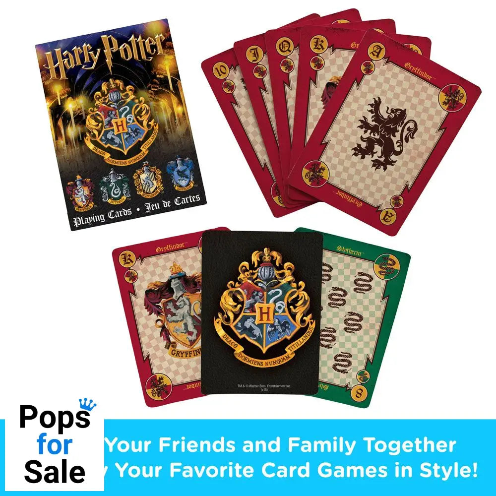 Harry Potter Playing Cards Crests