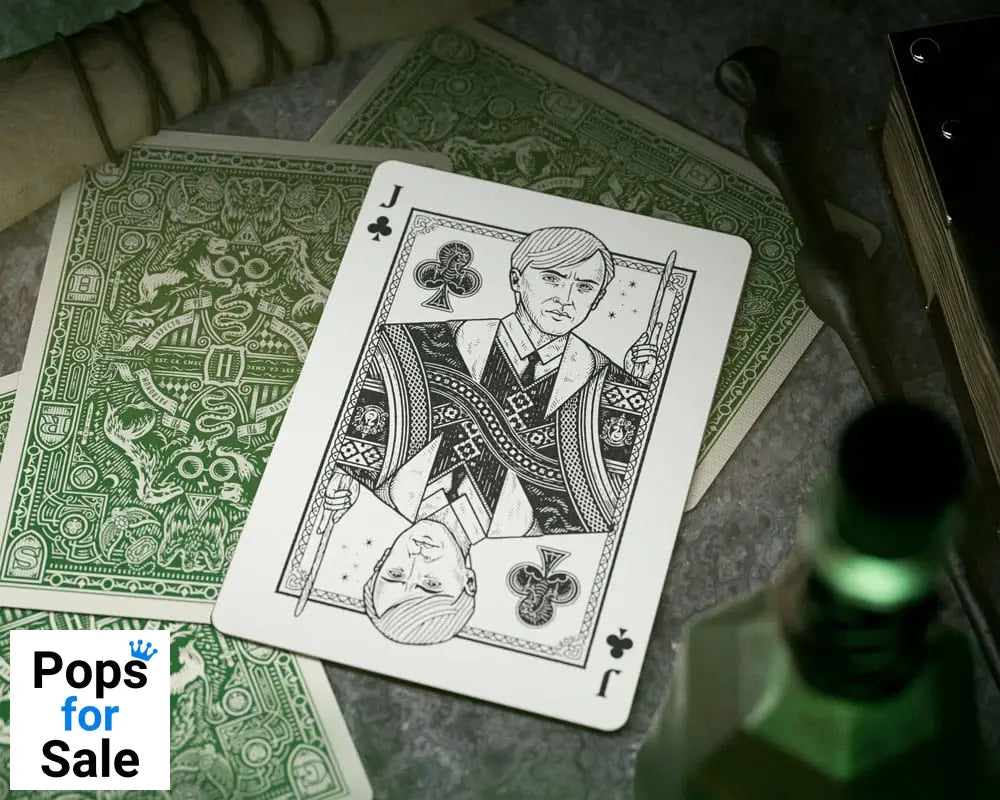 Harry Potter Playing Cards Green Version