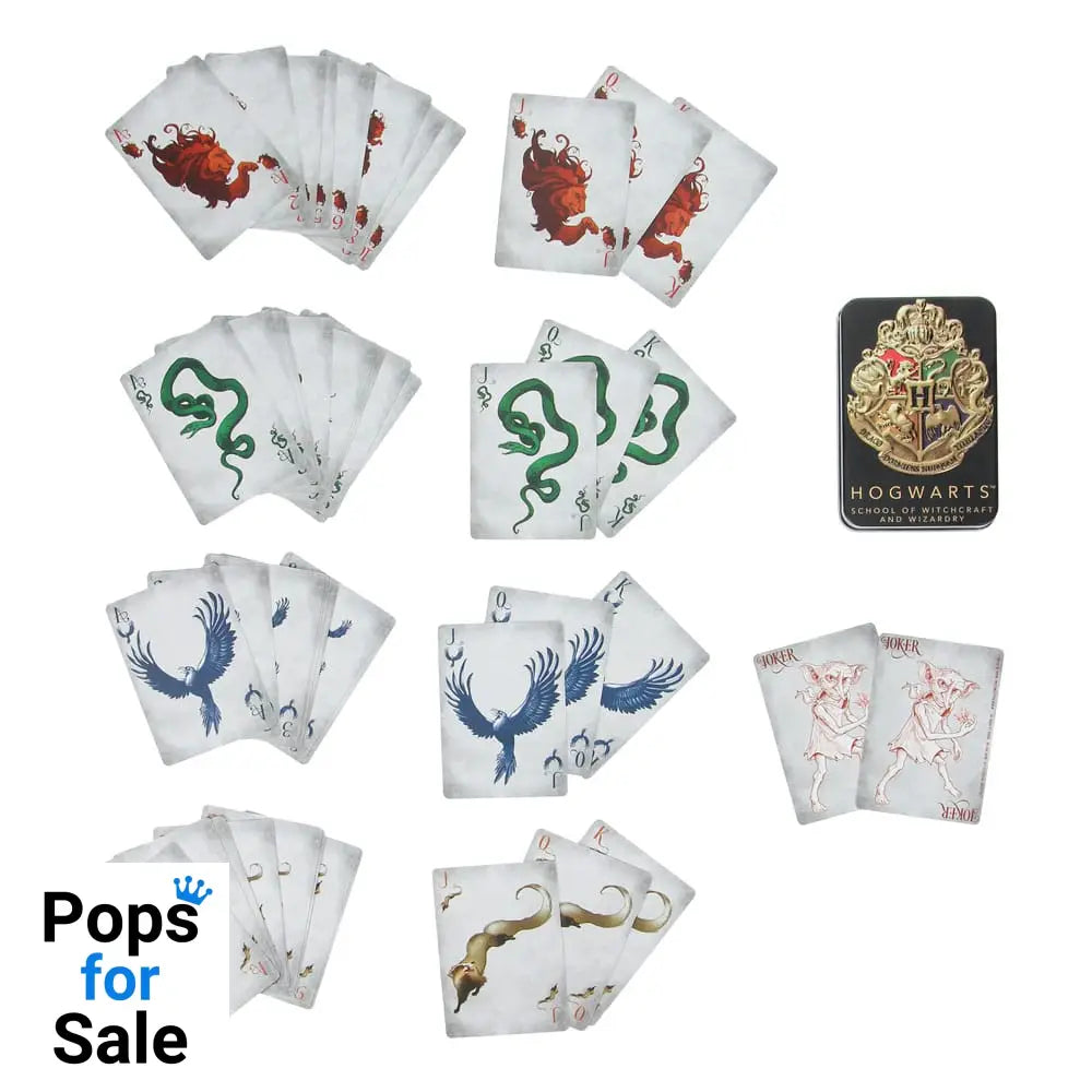 Harry Potter Playing Cards Hogwarts