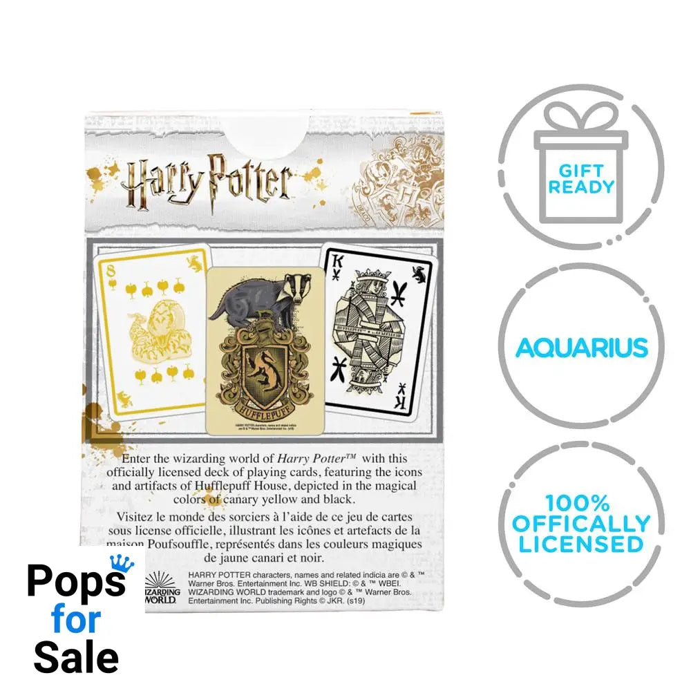 Harry Potter Playing Cards Hufflepuff Playing cards