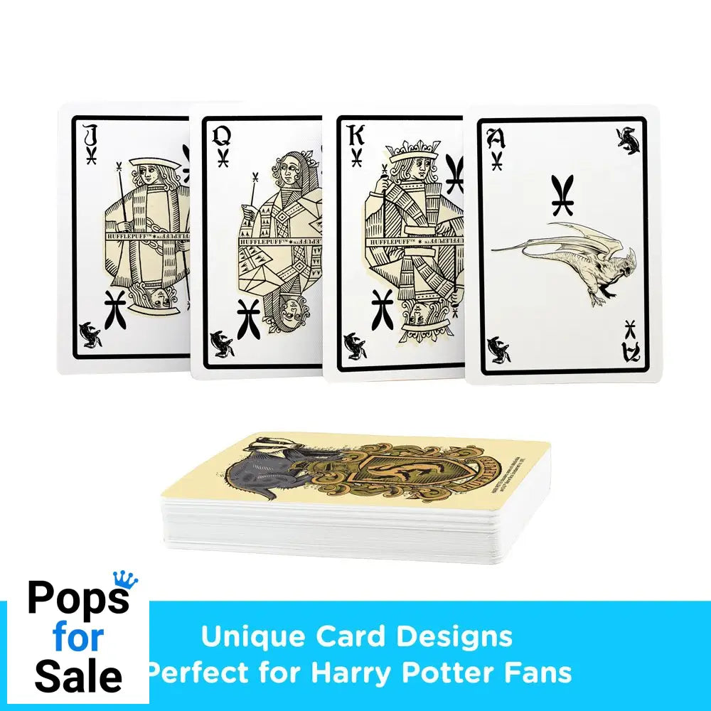 Harry Potter Playing Cards Hufflepuff
