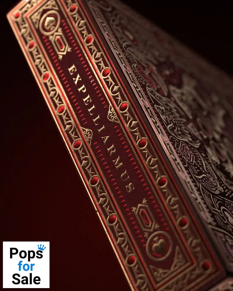 Harry Potter Playing Cards Red Version