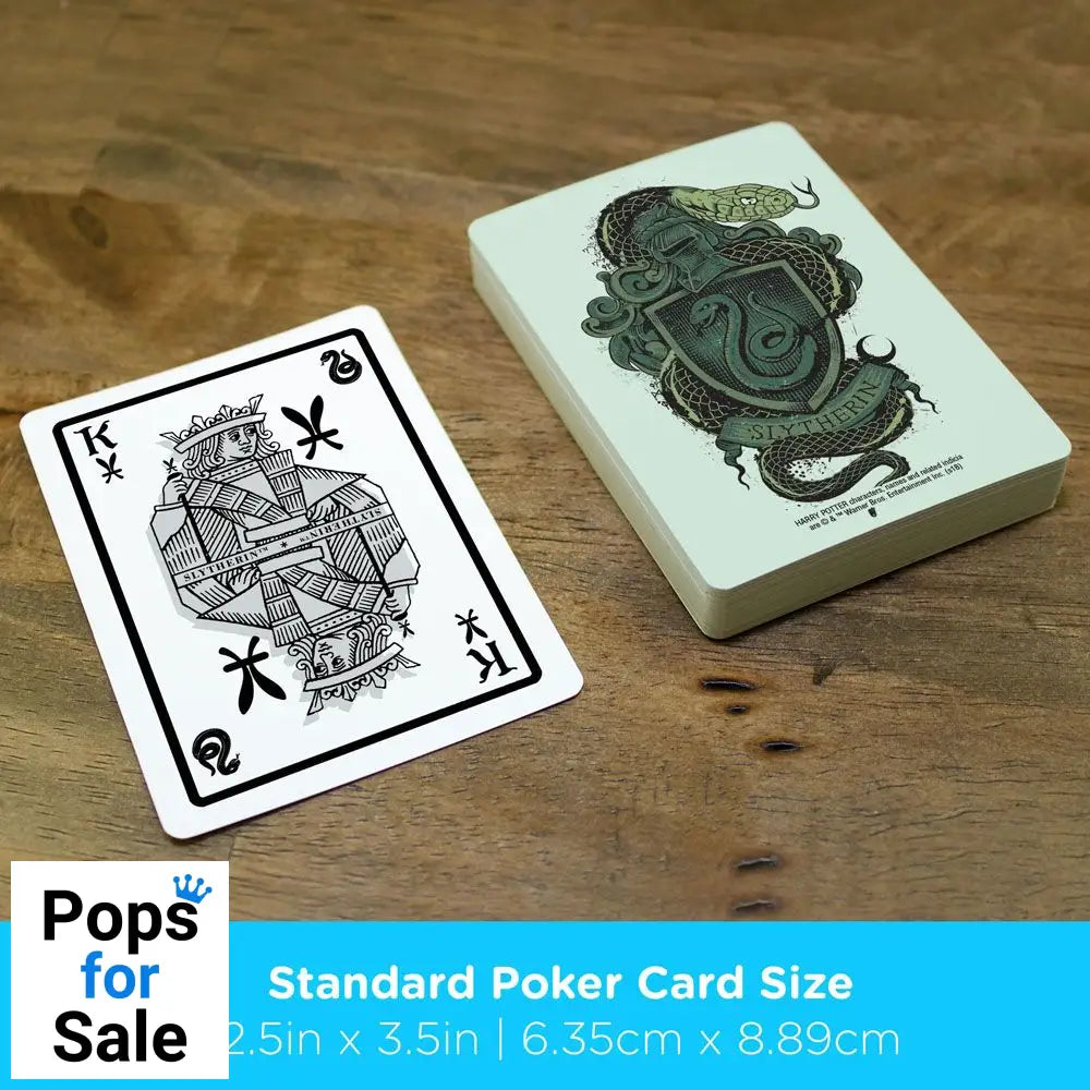 Harry Potter Playing Cards Slytherin