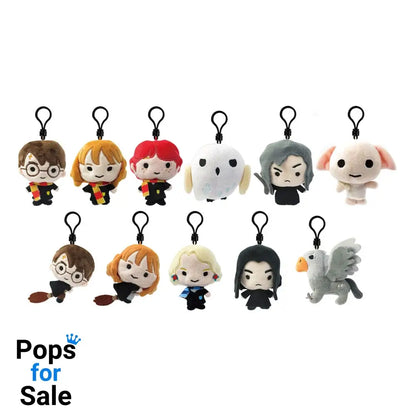 Harry Potter Plush Bag Clips Display (24) Keyrings