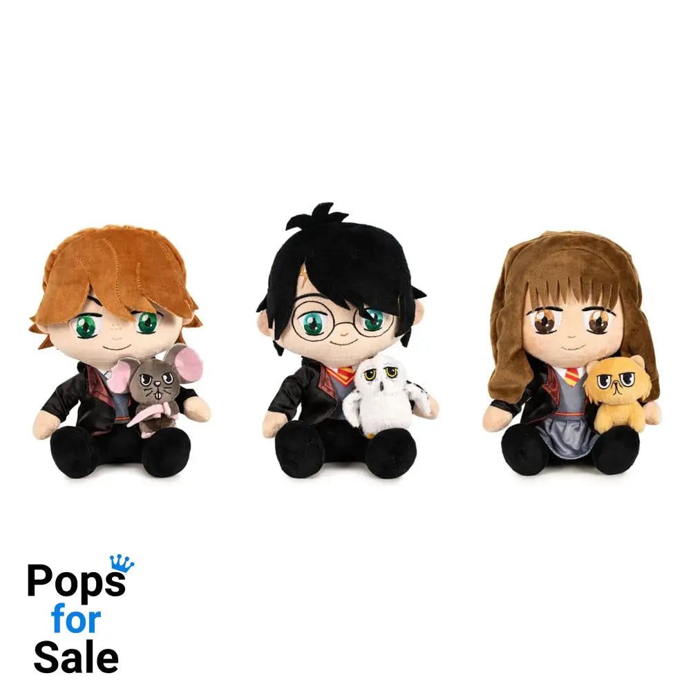 Harry Potter Plush Figures Assortment Sitting with Animals 25 cm Assortment (12) Plushes