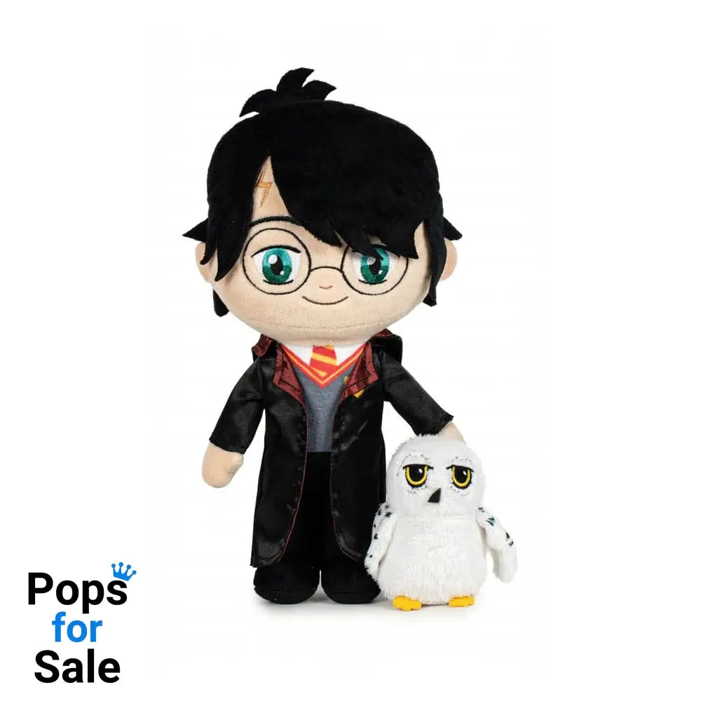 Harry Potter Plush Figures Harry with Hedwig 29 cm Plushes