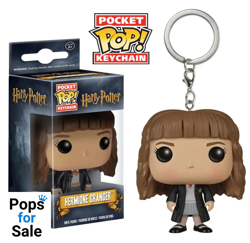 Harry Potter Pocket POP! Vinyl Keychain Hermione Granger 4 cm Funko POP - PRESALE Keyrings