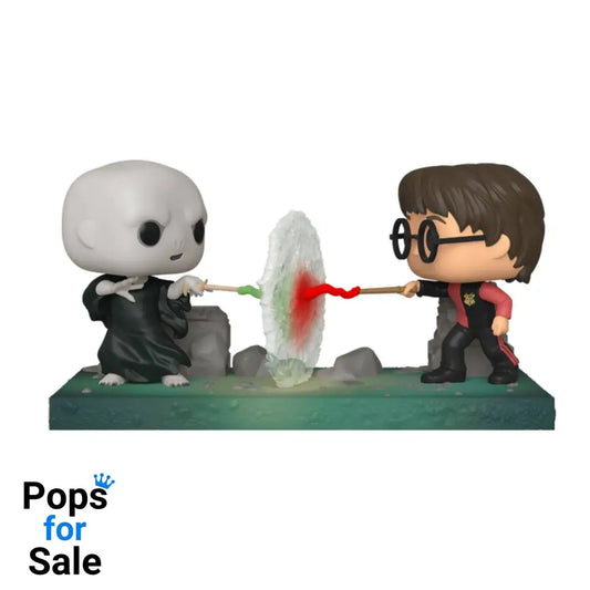 Harry Potter POP! Movie Moment Vinyl Figure Harry VS Voldemort 9 cm