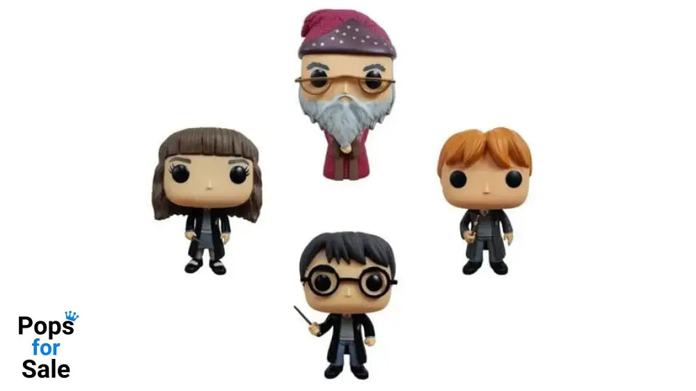Harry Potter POP! Movies Vinyl Figure 4-Pack W1 9 cm