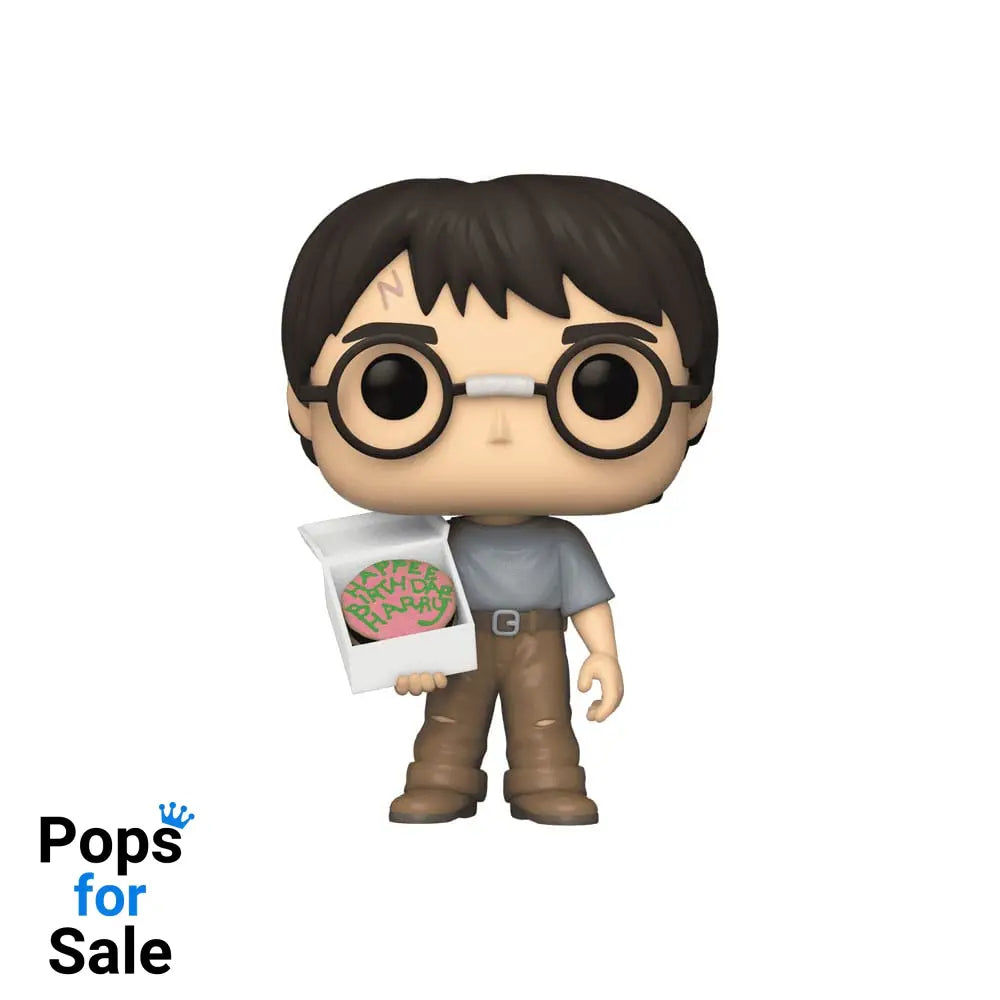 Harry Potter POP! Movies Vinyl Figure Birthday Harry w/ Cake Exclusive Edition  9 cm