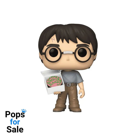 Harry Potter POP! Movies Vinyl Figure Birthday Harry w/ Cake Exclusive Edition  9 cm