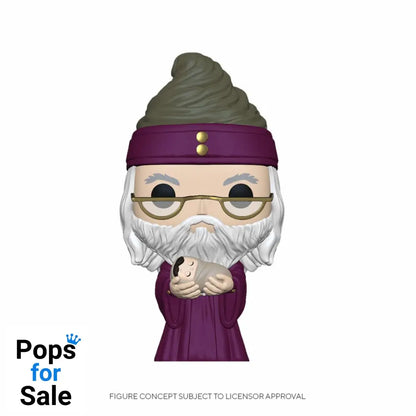 Harry Potter POP! Movies Vinyl Figure Dumbledore w/Baby Harry 9 cm Funko POP POP! Figures