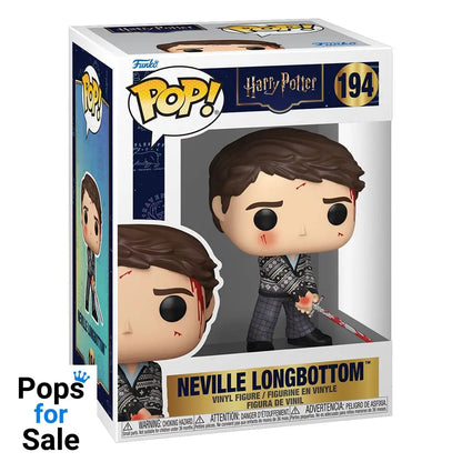 Harry Potter POP! Movies Vinyl Figure Neville Longbottom with Sword of Gryffindor 9 cm