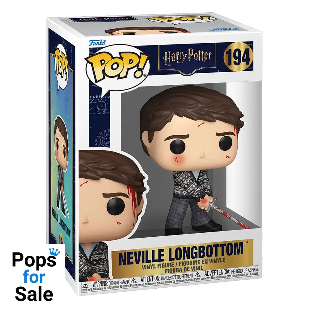Harry Potter POP! Movies Vinyl Figure Neville Longbottom with Sword of Gryffindor 9 cm