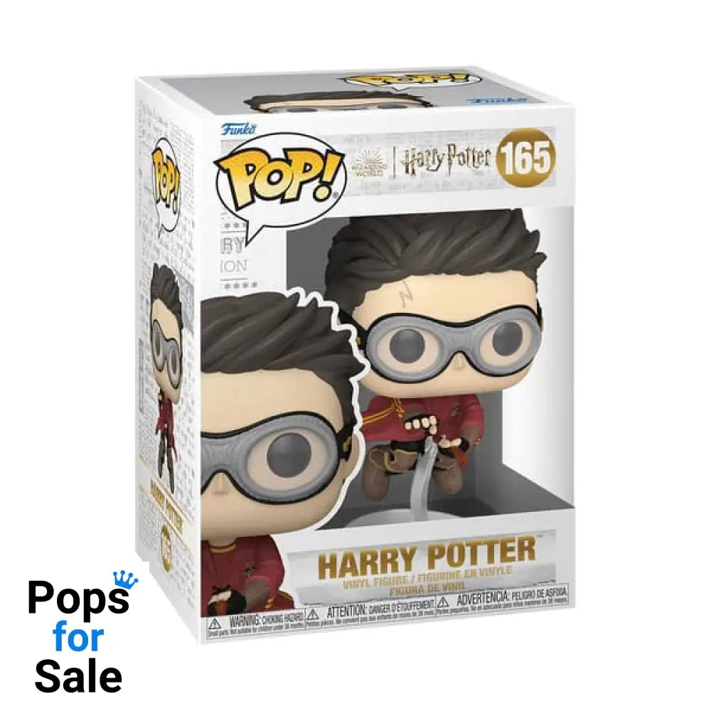 Harry Potter POP! Movies Vinyl Figure Harry w/Broom(Quidditch) 9 cm