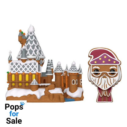 Harry Potter POP! Town Vinyl Figure Dumbledore & Hogwarts 9 cm