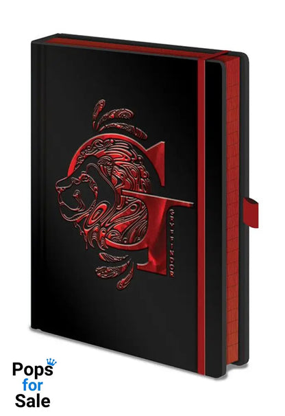 Harry Potter Premium Notebook A5 Gryffindor Foil Stationery