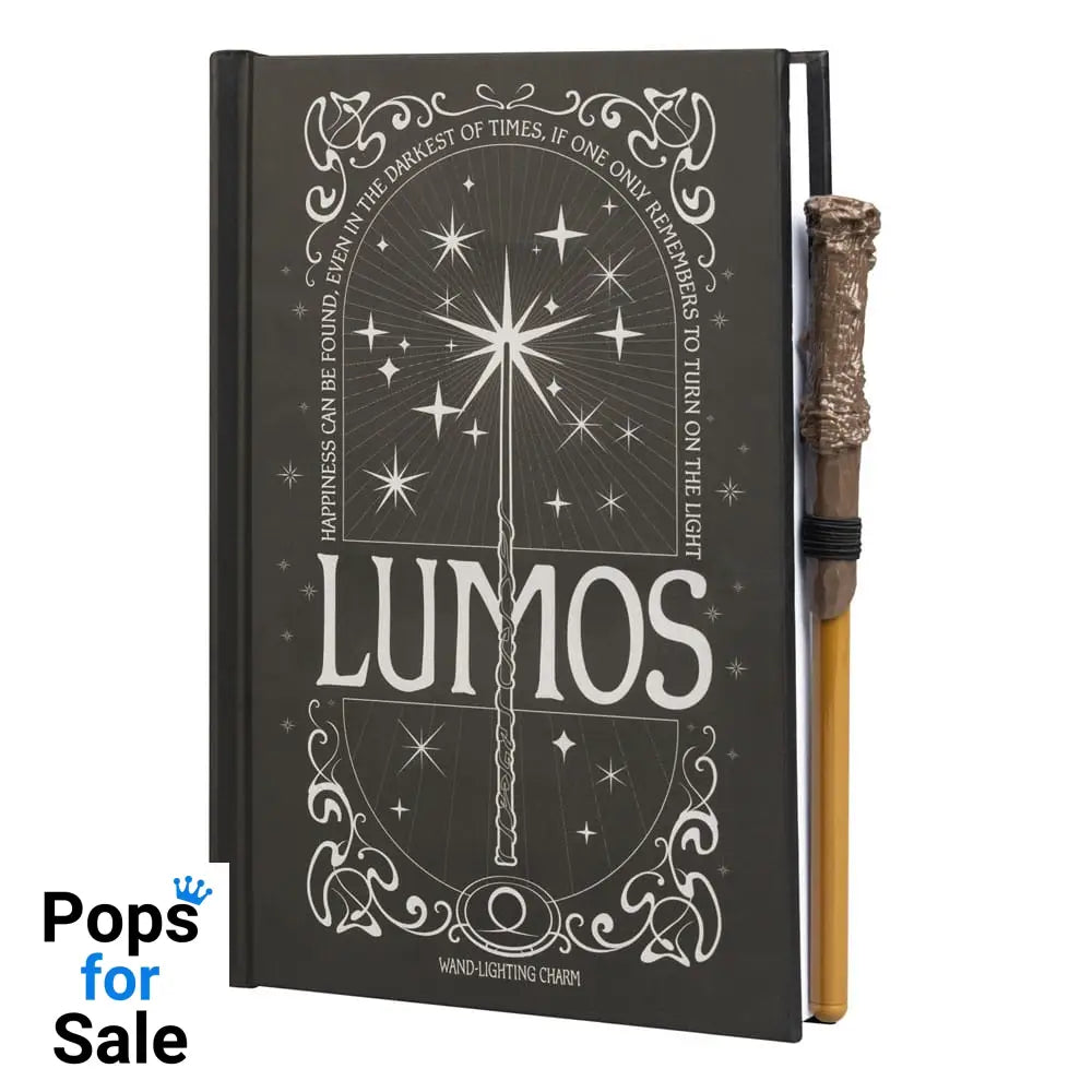 Harry Potter Premium Notebook A5 with Light Lumos Maxima