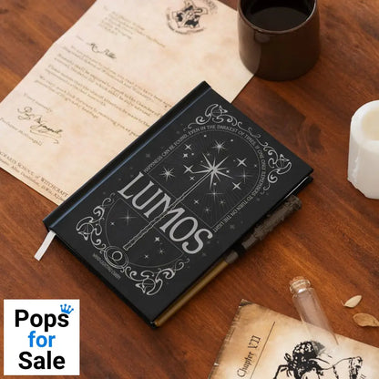 Harry Potter Premium Notebook A5 with Light Lumos Maxima