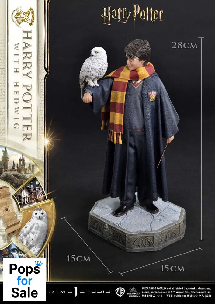 Harry Potter Prime Collectibles Statue 1/6 Harry Potter with Hedwig 28 cm