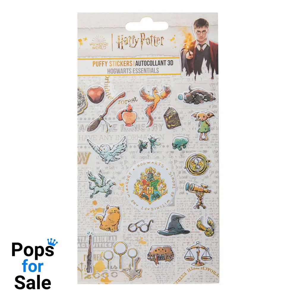 Harry Potter Puffy Sticker Hogwarts Essentials