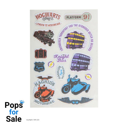 Harry Potter Puffy Sticker Magical Motors
