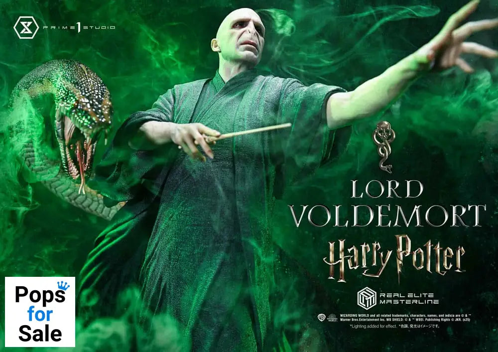 Harry Potter Real Elite Masterline Series Statue 1/4 Lord Voldemort Bonus Version 83 cm