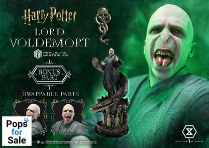 Harry Potter Real Elite Masterline Series Statue 1/4 Lord Voldemort Bonus Version 83 cm