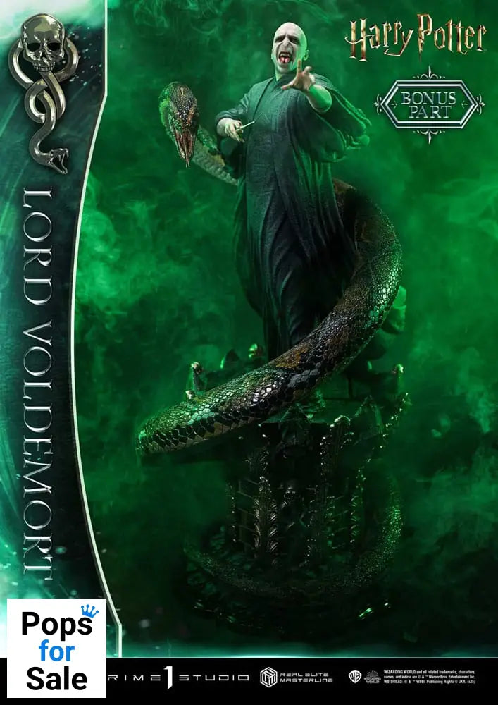 Harry Potter Real Elite Masterline Series Statue 1/4 Lord Voldemort Bonus Version 83 cm Statues