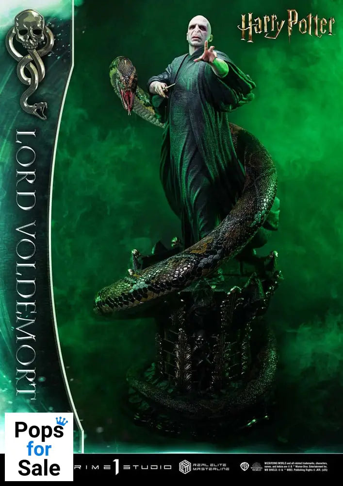 Harry Potter Real Elite Masterline Series Statue 1/4 Lord Voldemort Bonus Version 83 cm