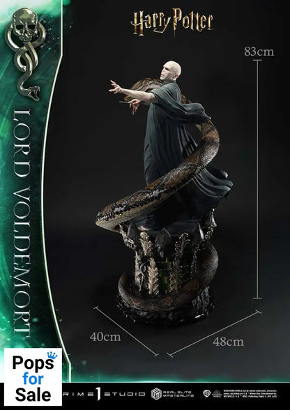 Harry Potter Real Elite Masterline Series Statue 1/4 Lord Voldemort Bonus Version 83 cm