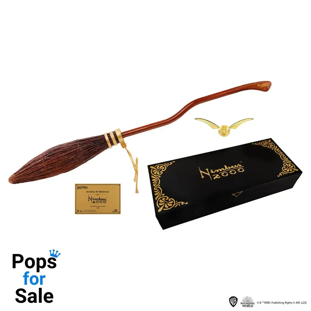 Harry Potter Replica Nimbus 2000 Magic Broom Junior Replicas