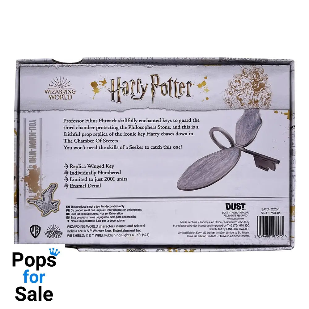 Harry Potter Replica Police Professor Flitwick Enchanted Key