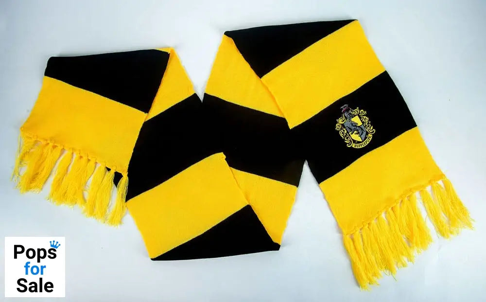 Harry Potter Scarf Hufflepuff Bold Stripes (Hanger) 160 cm