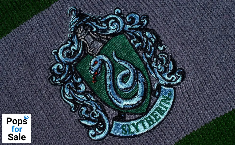 Harry Potter Scarf Slytherin Bold Stripes (Hanger) 160 cm