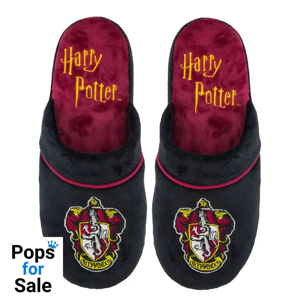 Harry Potter Slippers Gryffindor Size M/L