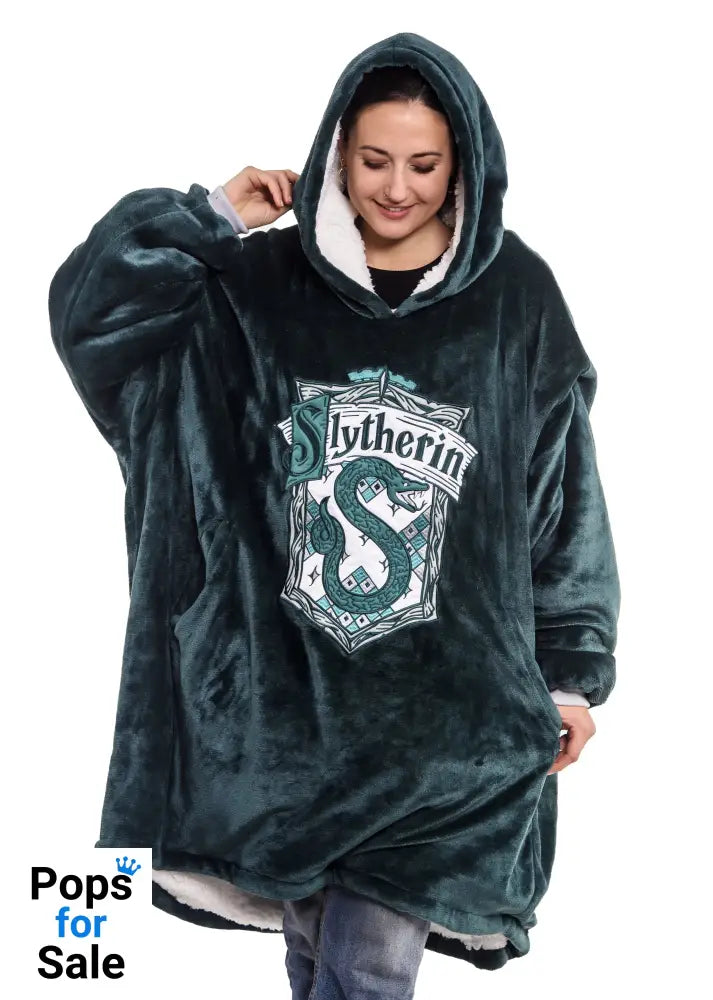 Harry Potter: Slytherin Oversized Hoodie Blanket