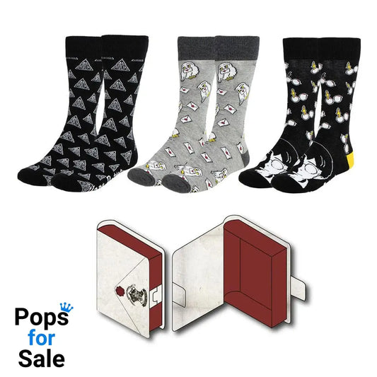 Harry Potter Socks 3-Pack 38-45 Footwear