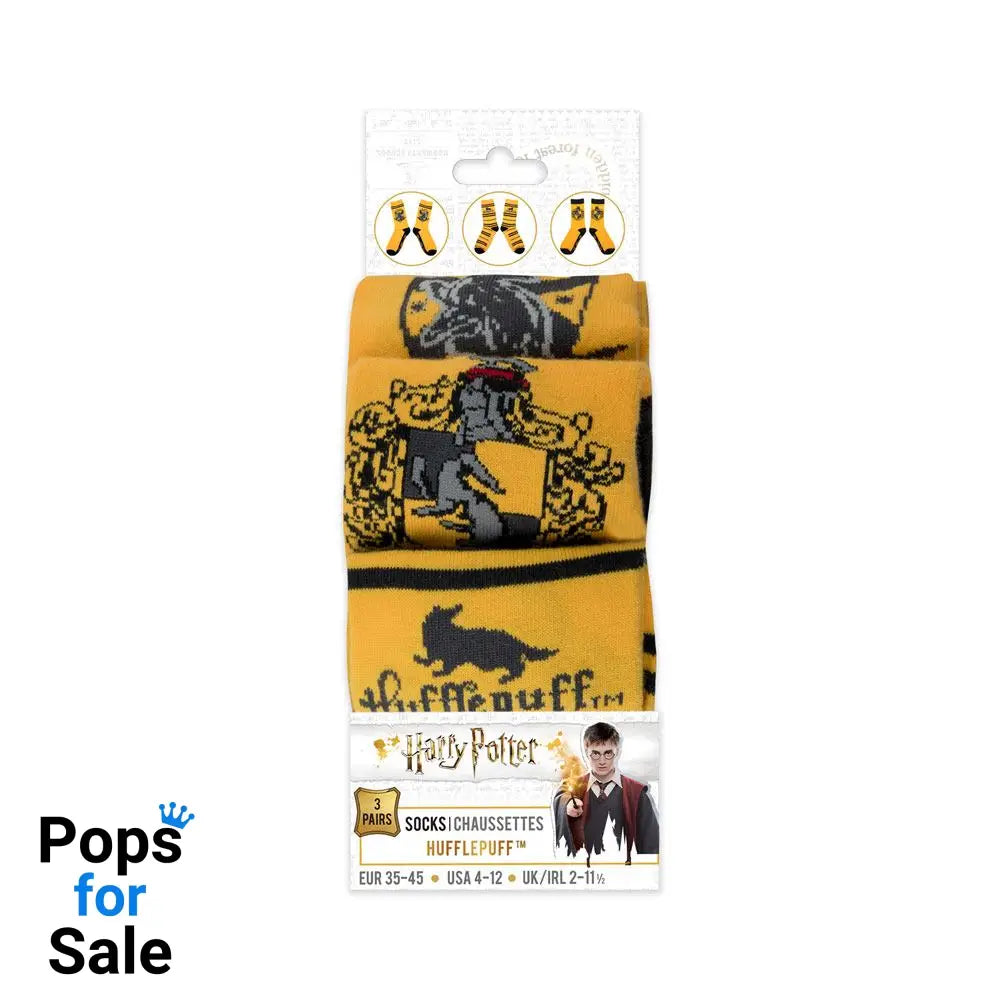 Harry Potter Socks 3-Pack Hufflepuff