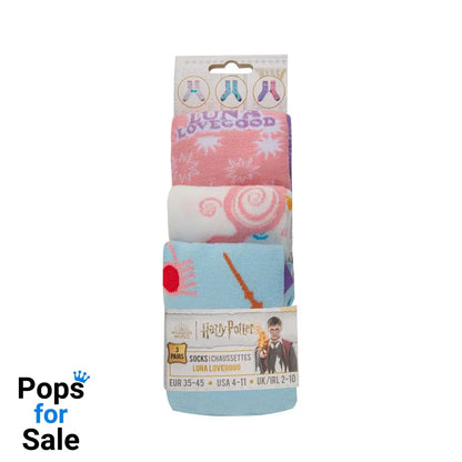 Harry Potter Socks 3-Pack Luna Lovegood Footwear