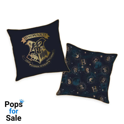 Harry Potter Soft Velboa Pillows Hogwarts 40 x 40 cm