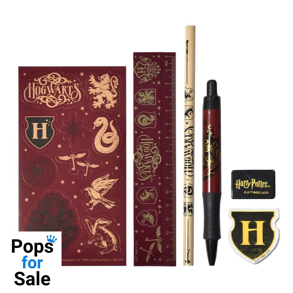 Harry Potter Stationery Set 6-Pack Magical Locations