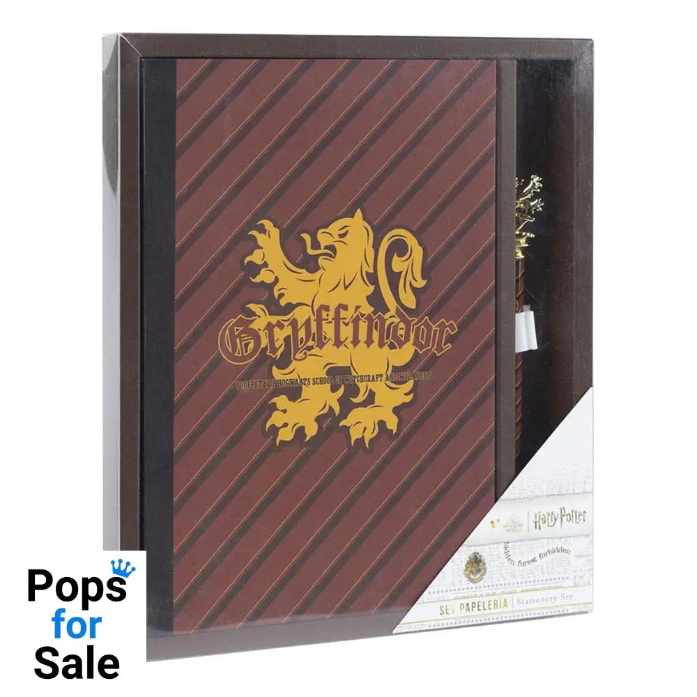 Harry Potter Stationery Set Hogwarts Gryffindor Stationery