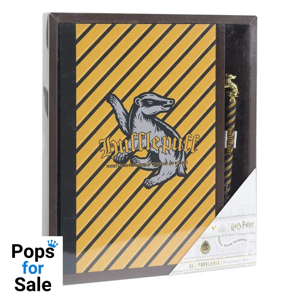 Harry Potter Stationery Set Hufflepuff Stationery