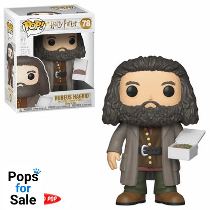 Harry Potter Super Sized POP! Movies Vinyl Figure Hagrid with Cake 14 cm Funko POP POP! Figures