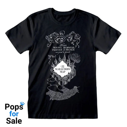 Harry Potter T-Shirt Marauders Map Size S