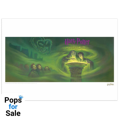 Harry Potter & the Half Blood Prince Book Cover Artwork Limited Edition Art Print Wall Art